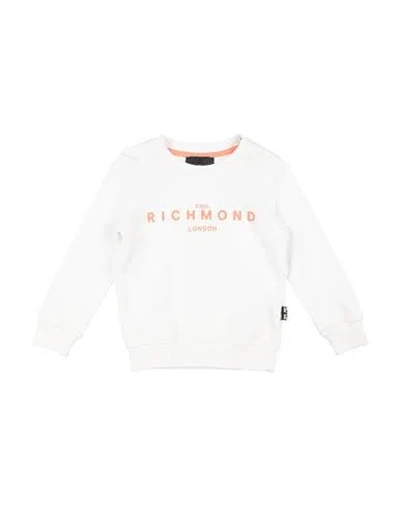 John Richmond Woman Sweatshirt White Size 5 Cotton In White