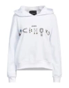 John Richmond Woman Sweatshirt White Size S Cotton, Elastane In White