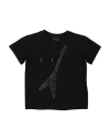 John Richmond Woman T-shirt Black Size 8 Cotton In Black