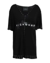 John Richmond Woman T-shirt Black Size L Viscose In Black