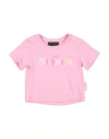 John Richmond Babies'  Woman T-shirt Pink Size 8 Cotton