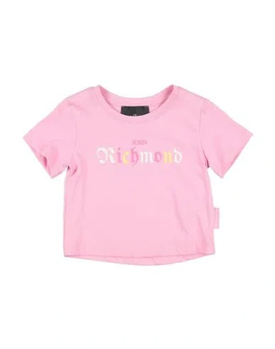 John Richmond Woman T-shirt Pink Size 8 Cotton In Pink