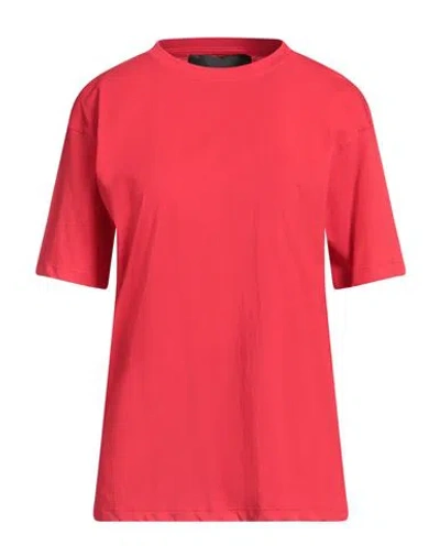 John Richmond Woman T-shirt Red Size L Cotton
