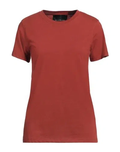 John Richmond Woman T-shirt Tan Size L Cotton, Polyester In Brown