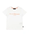 John Richmond Woman T-shirt White Size 8 Cotton In White