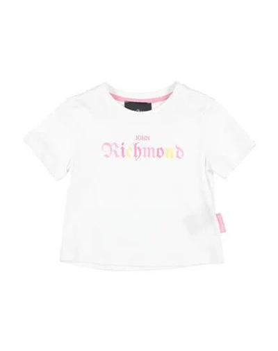 John Richmond Babies'  Woman T-shirt White Size 8 Cotton