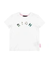 John Richmond Babies'  Toddler Girl T-shirt White Size 6 Cotton, Lycra