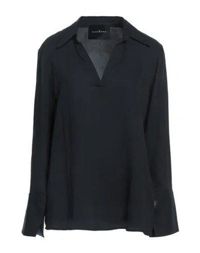 John Richmond Woman Top Black Size 12 Viscose