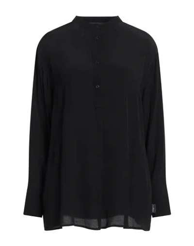 John Richmond Woman Top Black Size 10 Viscose, Rayon