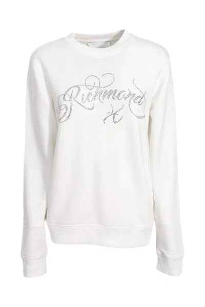 John Richmond Women's Sweatshirt  Uwa24175fe White