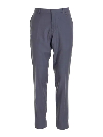 John Richmond Zip Button Back Pocket Pants In Gris