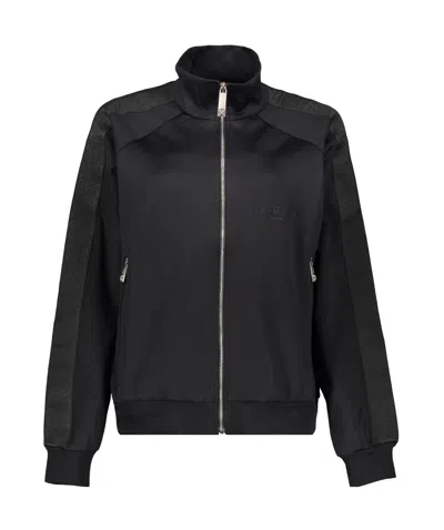 JOHN RICHMOND LOGO-EMBROIDERED TRACK JACKET