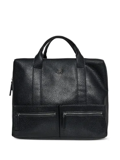 John Richmond Zip-pocket Bag In Black