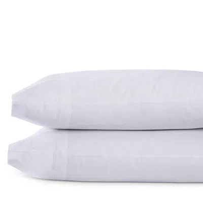 John Robshaw Anketi Light Indigo King Pillowcase, Pair In White