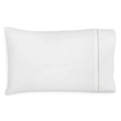 John Robshaw Anketi Light Indigo King Pillowcase, Pair In White