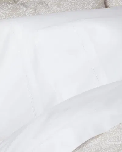 John Robshaw Anketi Organic King Pillowcase, Pair In White