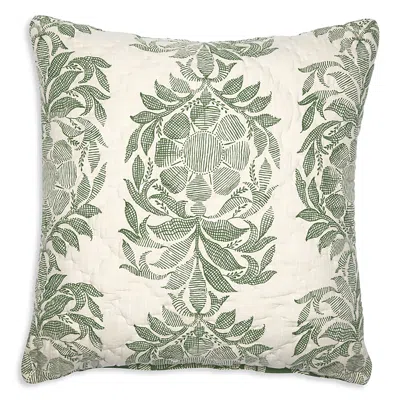 John Robshaw Asma Euro Sham In Sage/sand