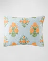 John Robshaw Bipin Tangerine Standard Sham In Blustrfl