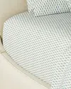 John Robshaw Cala Queen Fitted Sheet In Sage
