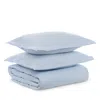 John Robshaw Cinde Print Cotton Duvet Cover, Queen In Light Indigo