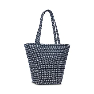 John Robshaw Cinde Quilted Tote Bag In Cinde Indigo