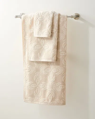 John Robshaw Dasati Bath Towel In Neutral