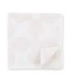 John Robshaw Dasati Cotton Linen Wash Cloth Towel, 12" X 12" In White