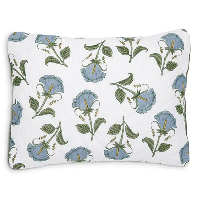 John Robshaw Farah Light Indigo Sham, Standard In Blue