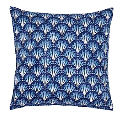 John Robshaw Fulki Decorative Pillow, 22" Square In Indigo