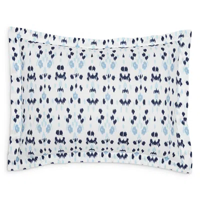 John Robshaw Ivy Indigo King Sham In White