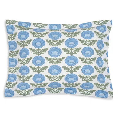 John Robshaw Kaavia Sham, Standard In Kaava Light Indigo