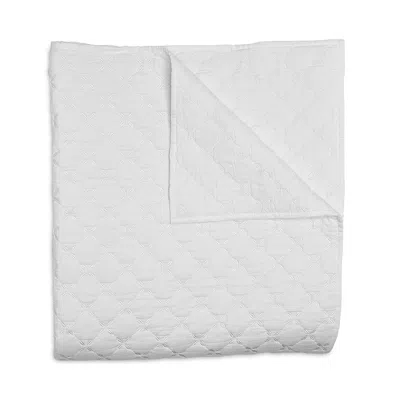 John Robshaw Layla Coverlet, Queen In White