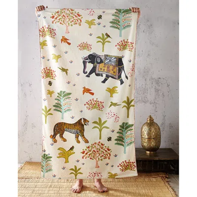 John Robshaw Masai Mara Beach Towel In Multi