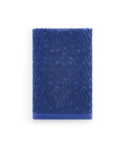 John Robshaw Maze Solid Texture Cotton Hand Towel, 30" X 20"