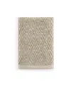 John Robshaw Maze Solid Texture Cotton Hand Towel, 30" X 20" In Neutral