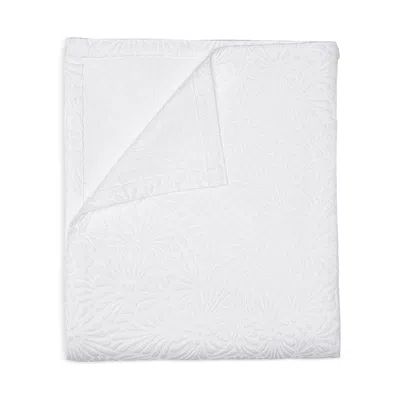 John Robshaw Meera Jacquard Coverlet, Full/queen In White
