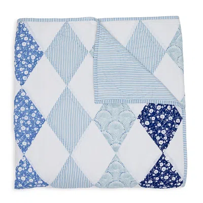 John Robshaw Namit Azure Quilt, Queen In Blue