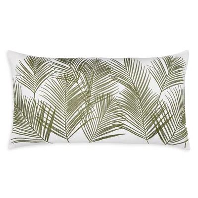John Robshaw Pihu Dark Sage Bolster Decorative Pillow, 17 X 32 In Darksage