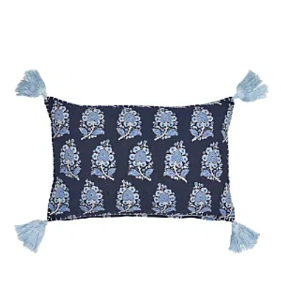 John Robshaw Sofi Indigo Decorative Pillow, 12 X 18