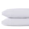 John Robshaw Stitched Standard Pillowcases, Set Of 2 In White