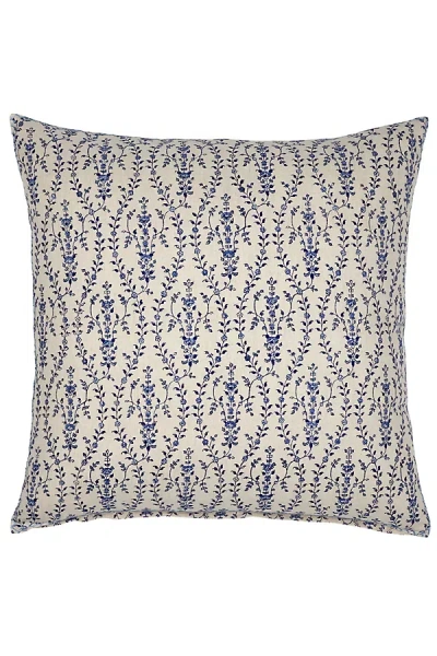 John Robshaw Textiles John Robshaw Abhi Indigo Decorative Pillow Cover In Blue