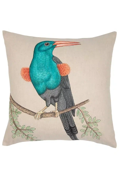 John Robshaw Textiles John Robshaw Bird Watcher Decorative Pillow Cover In Animal Print