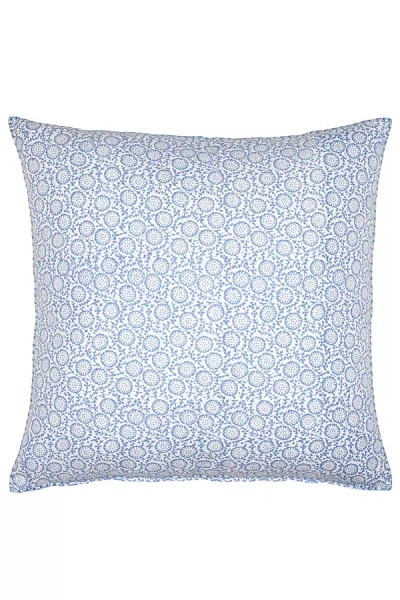 John Robshaw Textiles John Robshaw Chandra Azure Decorative Pillow Cover In Blue
