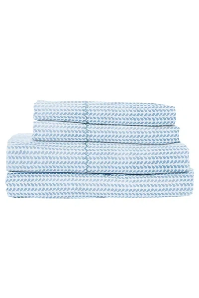 John Robshaw Textiles John Robshaw Cinde Organic Sheet Set In Blue