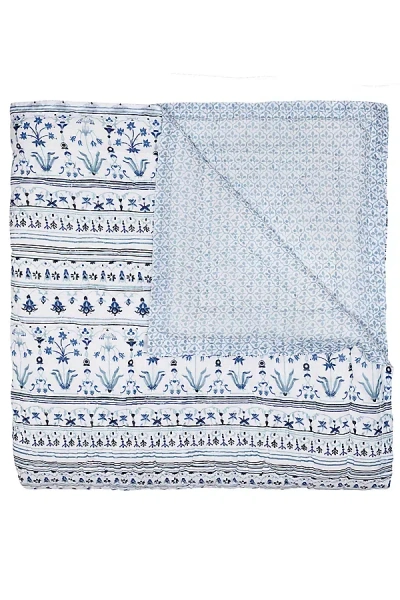 John Robshaw Textiles John Robshaw Dalina Lapis Quilt