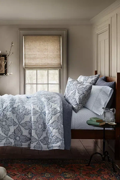 John Robshaw Textiles John Robshaw Dasati Lapis Quilt In Gray