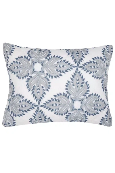 John Robshaw Textiles John Robshaw Dasati Lapis Sham In Gray