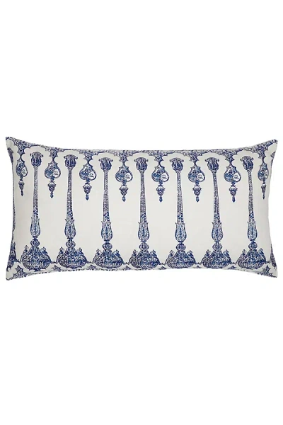John Robshaw Textiles John Robshaw Habi Decorative Pillow Cover In Blue
