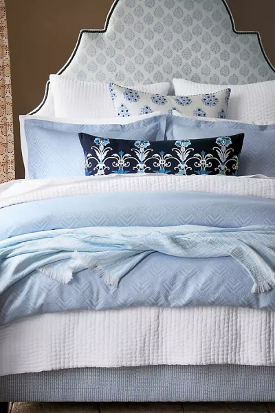 John Robshaw Textiles John Robshaw Halana Lapis Duvet Set In Blue