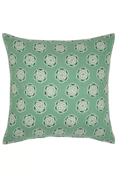 John Robshaw Textiles John Robshaw Janna Decorative Pillow Cover In Green